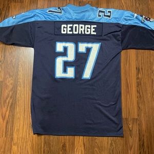 🏈 Rare Vintage Eddie George Tennessee Titans Puma Jersey 🏈